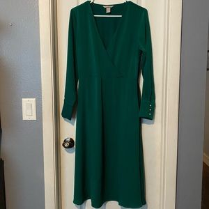 H&M green dress size 6